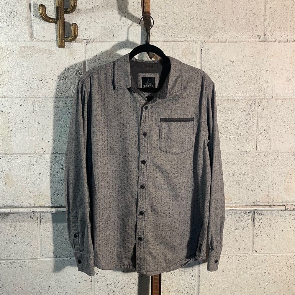 Men’s PRANA Long Sleeve Button-Up Shirt